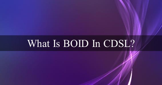 what is boid in cdsl